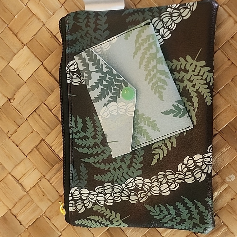 Pikake Clutch & Coin Purse Palaka